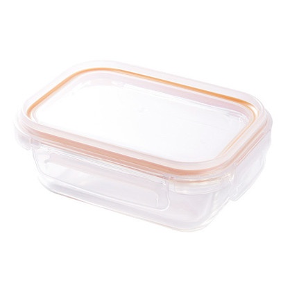 Glass Food Container Flat Edge LHB-HL